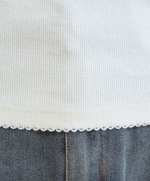 tiptop(ティップトップ)の「テレコチョーカータンクトップ(タンクトップ・レディース・ブラック/レッド/オフホワイト/ホワイト系その他・FREE)」の19枚目の写真