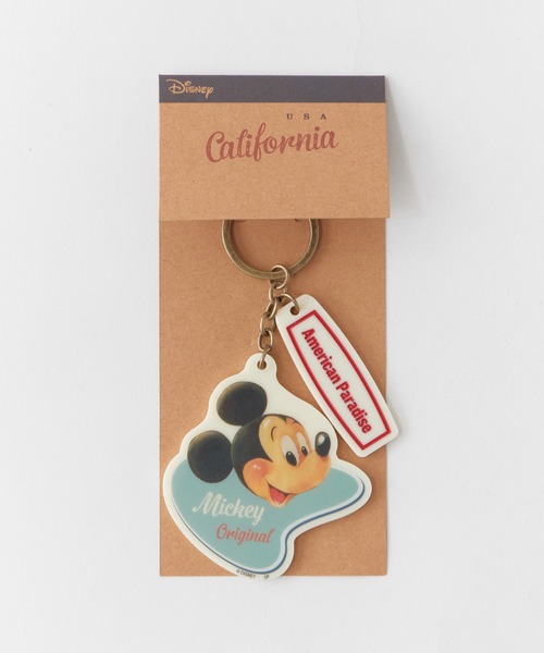 ☆US Disney Parks☆ニモ&パール キーホルダー ミッキー&ミニー American Paradise キーホルダー