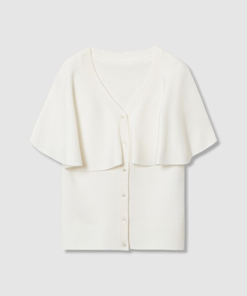 【新品】LOULOU WILLOUGHBY メタリックヤーンケーププルオーバー LOULOU WILLOUGHBY】メタリックヤーンケープ