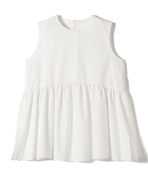 【送料込】チエコサクノースリーブ ブラウス anuke アンヌーク 2025SpringSummer トップス Sleeveless Frill