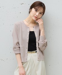 Andemiu | キンボタンメッシュカーディガン571991(カーディガン/ボレロ)