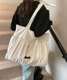 Ressaca（レサーカ）の「プリーツリボンハンドルトートバッグ（トートバッグ）」