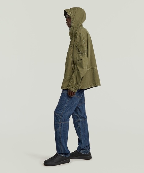 ジャケット・アウター 90s G-star fishing tech cotton parka y2k GA-1 Cotton Parka/ヴィンテージライクウォッシュド加工