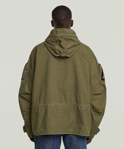 GA-1 Cotton Parka/ヴィンテージライクウォッシュド加工