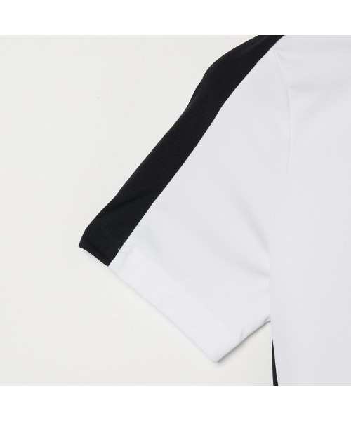 セール】【J.LINDEBERG/GOLF】ダイヤモンド柄リブ襟半袖ハイネック