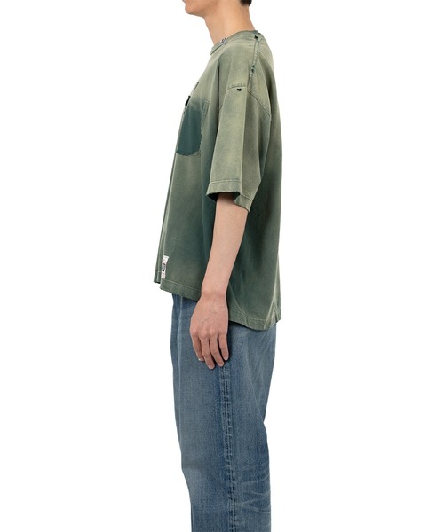 【MIHARA YASUHIRO】 Sun Faded Like T-shirt Maison MIHARA YASUHIRO ONLINE STORE（ミハラヤスヒロ