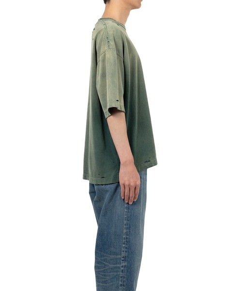 【MIHARA YASUHIRO】Sun Faded Like Tシャツ 全3色 Maison MIHARA YASUHIRO Sun-Faded Like Cotton T-shirt | Grey