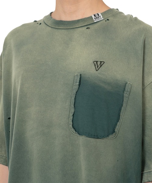 【MIHARA YASUHIRO】 Sun Faded Like T-shirt Maison MIHARA YASUHIRO ONLINE STORE（ミハラヤスヒロ