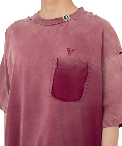 Maison MIHARA YASUHIRO(メゾンミハラヤスヒロ)の「Sun Faded Like T-shirt(Tシャツ/カットソー・メンズ・ブラック・44/46/48)」の20枚目の写真