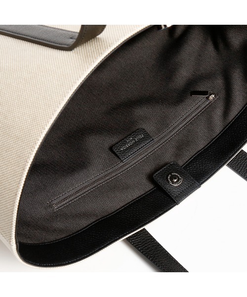 PELLE MORBIDA（ペッレモルビダ）の「Cinque Terre（チンクエ・テッレ） CT013-トートバッグ（トートバッグ・メンズ・マスタード/グリーン/ブラック/グレイッシュベージュ・FREE）」の18枚目の写真