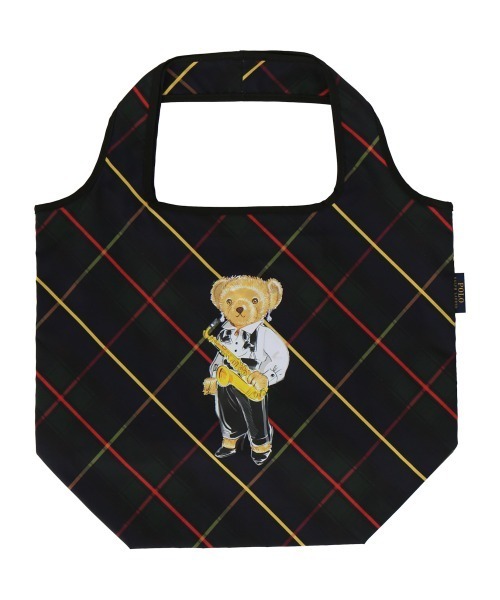 POLO RALPH LAUREN(ポロ ラルフ ローレン)の「折りたたみバッグ(エコバッグ/サブバッグ・レディース・ネイビー/イエロー/ブラック・FREE)」の3枚目の写真