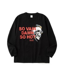 CALEE(�L�����[)��SNAKE SKULL LOGO DROP L/S TEE ��EXCLUSIVE��(T�V���c/�J�b�g�\�[)
