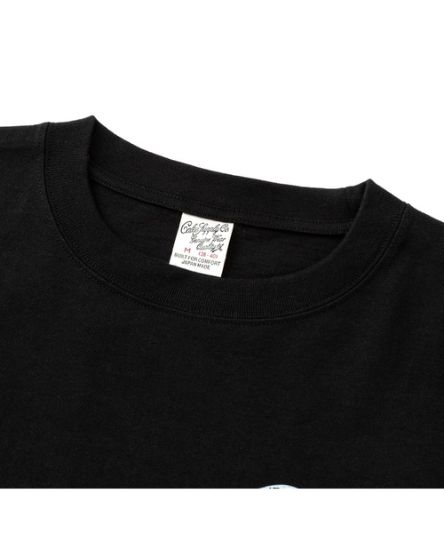 CALEE（キャリー）の「SNAKE SKULL LOGO DROP L/S TEE ＜EXCLUSIVE＞（Tシャツ/カットソー・メンズ・ブラック×レッド・MEDIUM/LARGE/X-LARGE/XX-LARGE）」の2枚目の写真