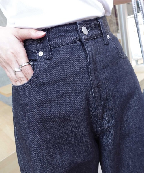 セール】パネル切替バレルデニムパンツ（デニムパンツ