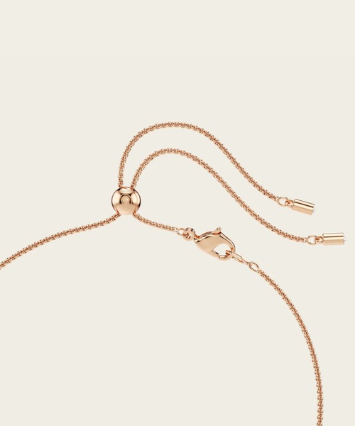 SWAROVSKI（スワロフスキー）の「【公式】【スワロフスキー】Constella ペンダント, クリスタル・パール, ラウンドカット, ホワイト, ローズゴールドトーン・プレーティング（ネックレス・レディース・ホワイト・ONESIZE）」の5枚目の写真