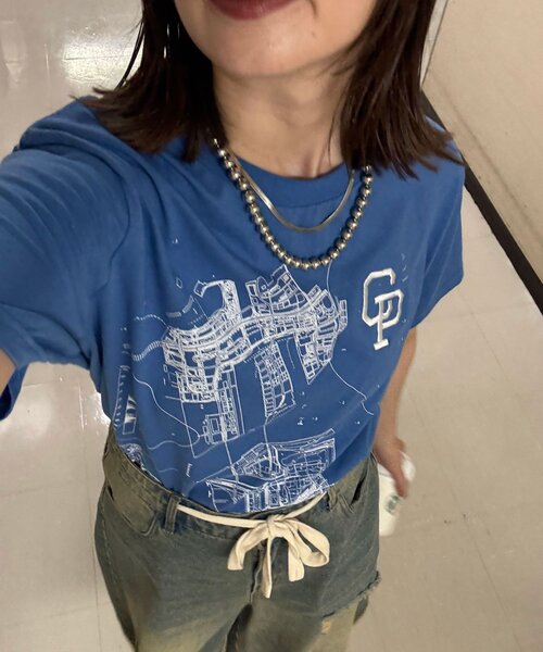 チャオ CIAOPANIC（チャオパニック）の「【ユニセックス】切替フットボールT