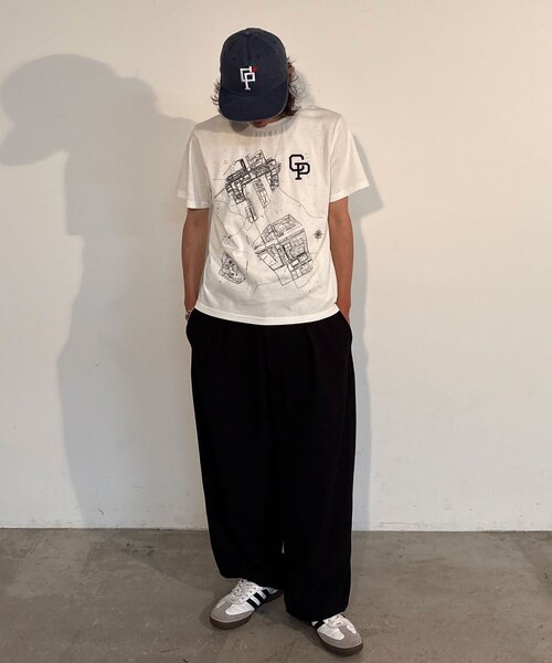 CIAOPANIC（チャオパニック）の「Geo Code graphic T-shirt（Tシャツ/カットソー・レディース・ブルー系その他/ホワイト・FREE）」の7枚目の写真