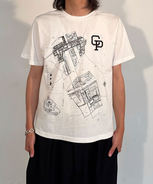 CIAOPANIC（チャオパニック）の「Geo Code graphic T-shirt（Tシャツ/カットソー・レディース・ブルー系その他/ホワイト・FREE）」の9枚目の写真