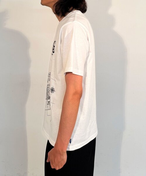 CIAOPANIC（チャオパニック）の「Geo Code graphic T-shirt（Tシャツ/カットソー・レディース・ブルー系その他/ホワイト・FREE）」の10枚目の写真