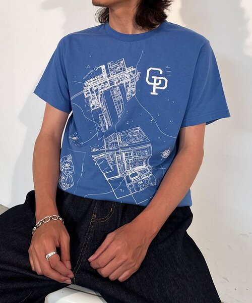 CIAOPANIC（チャオパニック）の「Geo Code graphic T-shirt（Tシャツ/カットソー・レディース・ブルー系その他/ホワイト・FREE）」の14枚目の写真