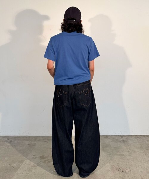 CIAOPANIC（チャオパニック）の「Geo Code graphic T-shirt（Tシャツ/カットソー・レディース・ブルー系その他/ホワイト・FREE）」の19枚目の写真