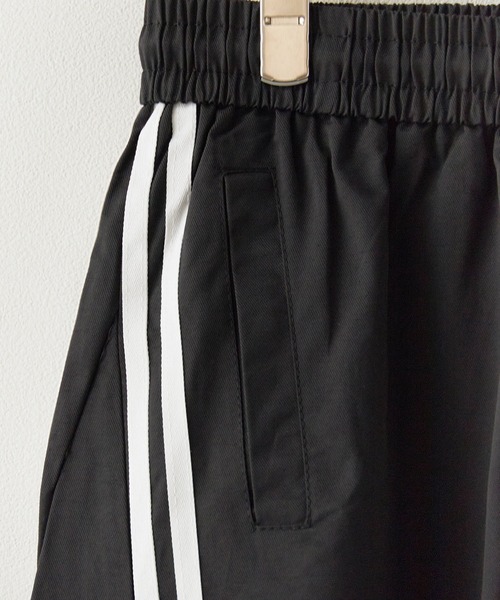 Theater code(シアターコード)の「Cargo Wide Line Pants/ワイドカーゴラインパンツ(カーゴパンツ・メンズ・ブラック/グレー/ホワイト・M/L)」の7枚目の写真