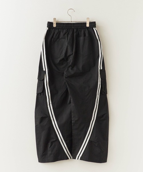 Theater code(シアターコード)の「Cargo Wide Line Pants/ワイドカーゴラインパンツ(カーゴパンツ・メンズ・ブラック/グレー/ホワイト・M/L)」の4枚目の写真