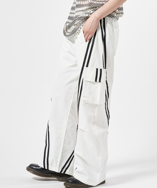 Theater code(シアターコード)の「Cargo Wide Line Pants/ワイドカーゴラインパンツ(カーゴパンツ・メンズ・ブラック/グレー/ホワイト・M/L)」の17枚目の写真