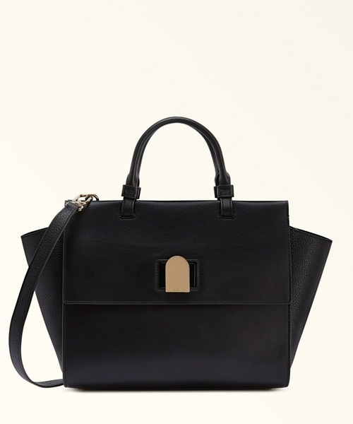 ✨極美品 FURLA ブラック 巾着 ショルダーバッグ ミニバッグ 極美品】FURLA フルラ ショルダーバッグ ミニバッグ レディース