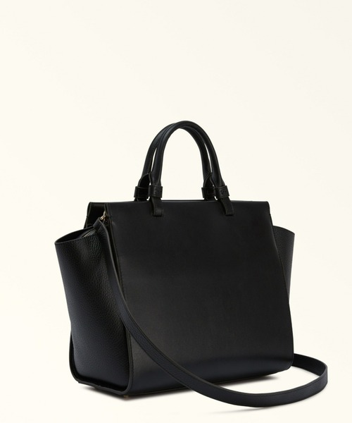 FURLA（フルラ）の「FURLA EMMA M TOTE（トートバッグ・レディース・ブラック・ONE SIZE）」の3枚目の写真