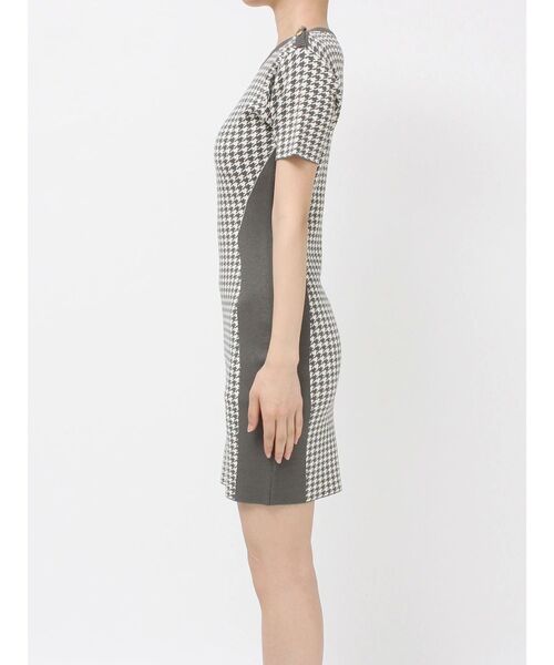 RESEXXY（リゼクシー）の「ハウンドトゥースミニニットワンピース（ワンピース・レディース・チャコールグレー/ブラック/ピンク・FREE）」の13枚目の写真