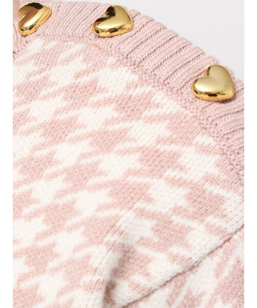 RESEXXY（リゼクシー）の「ハウンドトゥースミニニットワンピース（ワンピース・レディース・チャコールグレー/ブラック/ピンク・FREE）」の21枚目の写真