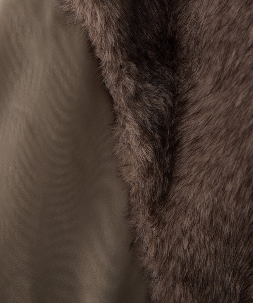 CEPIE.（セピエ）の「CEPIE./リバーシブルジップブルゾン（ブルゾン・レディース・ネイビー/カーキ・FREE）」の5枚目の写真