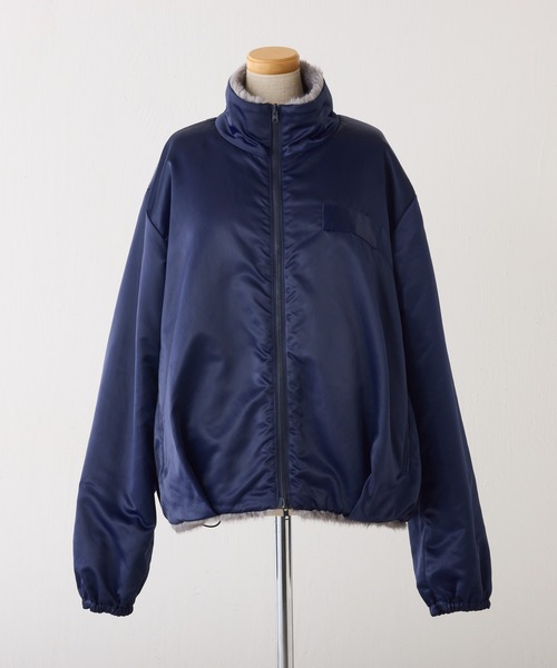 CEPIE.（セピエ）の「CEPIE./リバーシブルジップブルゾン（ブルゾン・レディース・ネイビー/カーキ・FREE）」の15枚目の写真