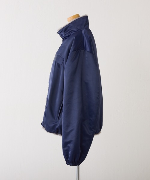 CEPIE.（セピエ）の「CEPIE./リバーシブルジップブルゾン（ブルゾン・レディース・ネイビー/カーキ・FREE）」の16枚目の写真