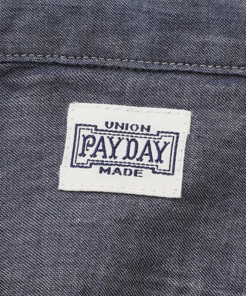 FRAMeWORK(フレームワーク)の「PAYDAY /ペイデイ 別注シアーワークシャツ(シャツ/ブラウス・レディース・ブラウン/サックスブルー/ブルー・FREE)」の12枚目の写真