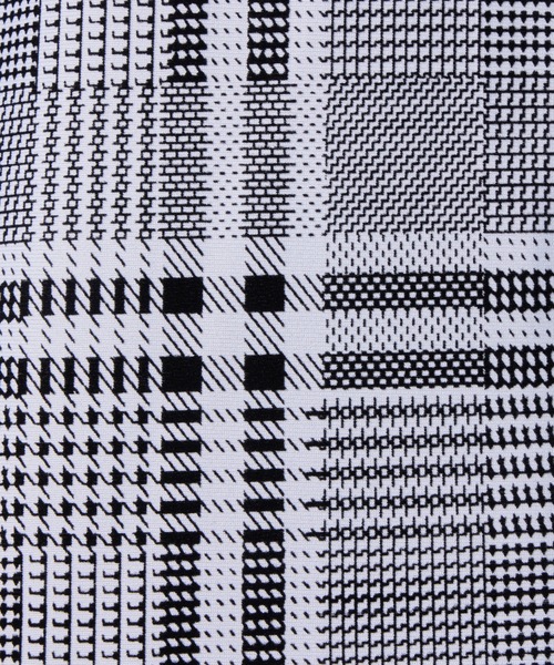 HIDEAWAYS NICOLE（ハイダウェイニコル）の「フロッキープリントスタンドカラーシャツ（シャツ/ブラウス・メンズ・ネイビー/チャコールグレー×ブラック/ホワイト×ブラック/ボルドー・X-LARGE/LARGE/MEDIUM）」の12枚目の写真