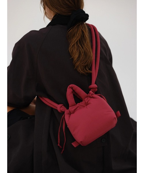 OLEND（オレンド）の「OLEND　MICRO ONA SOFT BAG（ハンドバッグ・レディース・スモークグレー/ローズ/ライトピンク/ライトグリーン・FREE）」の11枚目の写真