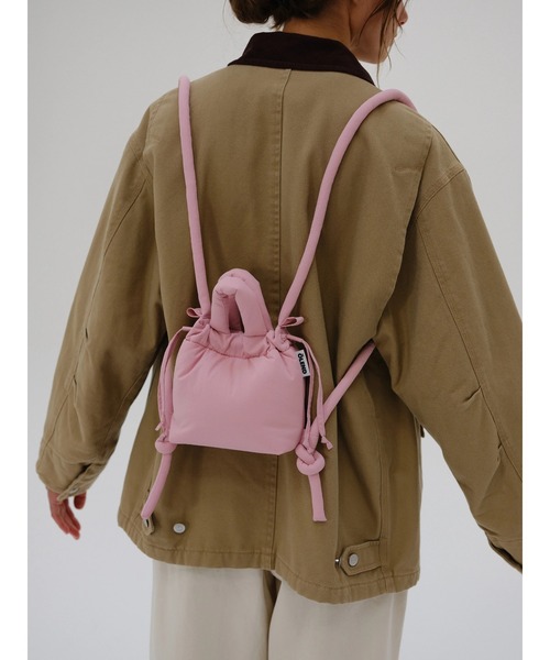 OLEND（オレンド）の「OLEND　MICRO ONA SOFT BAG（ハンドバッグ・レディース・スモークグレー/ローズ/ライトピンク/ライトグリーン・FREE）」の14枚目の写真