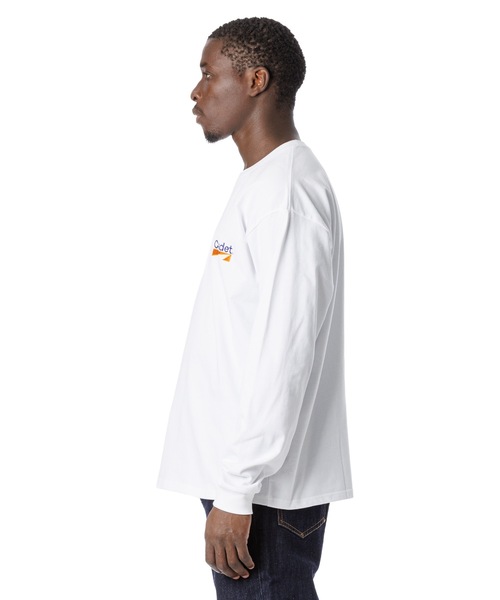 Sandinista（サンディニスタ）の「BGT L-S Tee / 刺繍入り長袖Tシャツ（Tシャツ/カットソー・メンズ・ブラック/ホワイト/ネイビー・X-LARGE/LARGE/MEDIUM）」の7枚目の写真