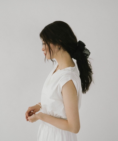 DRWCYS(ドロシーズ)の「ギャザーボリュームセットアップ(ワンピース・レディース・ホワイト/ブラック・FREE)」の15枚目の写真