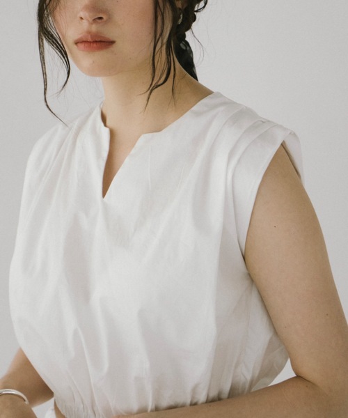 DRWCYS(ドロシーズ)の「ギャザーボリュームセットアップ(ワンピース・レディース・ホワイト/ブラック・FREE)」の17枚目の写真