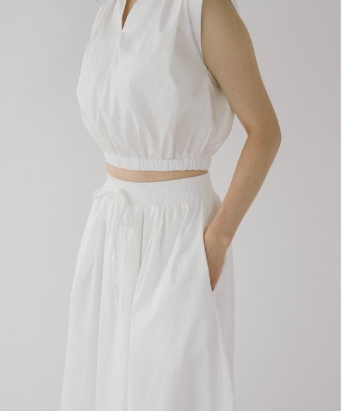 DRWCYS(ドロシーズ)の「ギャザーボリュームセットアップ(ワンピース・レディース・ホワイト/ブラック・FREE)」の20枚目の写真