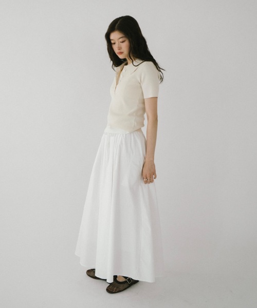 DRWCYS(ドロシーズ)の「ギャザーボリュームセットアップ(ワンピース・レディース・ホワイト/ブラック・FREE)」の22枚目の写真