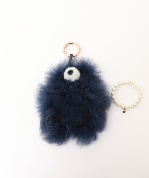 COSY(コージー)の「【COSY×NOLLEYS】パールベアーチャーム(チャーム・レディース・ベージュ/ネイビー/ブラウン・FREE)」の3枚目の写真