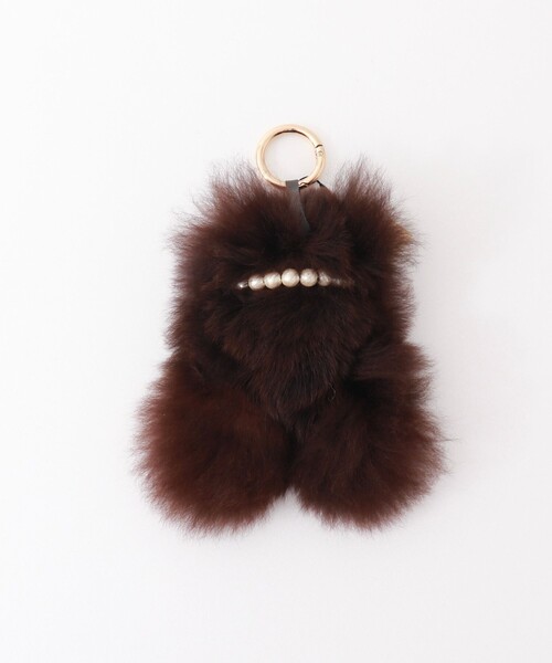 COSY(コージー)の「【COSY×NOLLEYS】パールベアーチャーム(チャーム・レディース・ベージュ/ネイビー/ブラウン・FREE)」の7枚目の写真