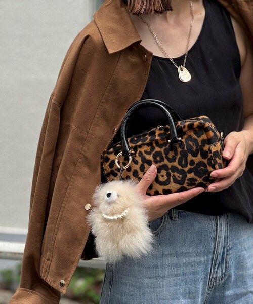 COSY(コージー)の「【COSY×NOLLEYS】パールベアーチャーム(チャーム・レディース・ベージュ/ネイビー/ブラウン・FREE)」の13枚目の写真