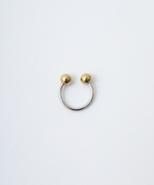 EVERMETAL 日本製 サージカルステンレス 316L アレルギー対応 片耳用