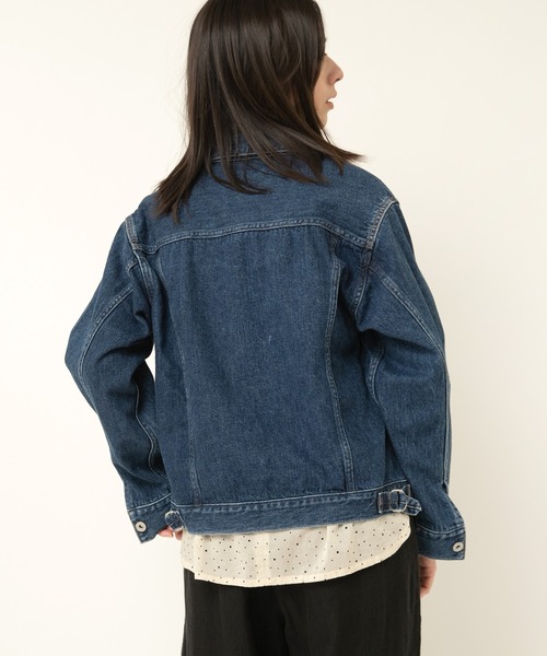 RNA-N(アールエヌエーエヌ)の「J2147 DENIM TRUCKER JACKET(デニムジャケット・レディース・ブルー系その他/ブルー系その他2・FREE)」の19枚目の写真