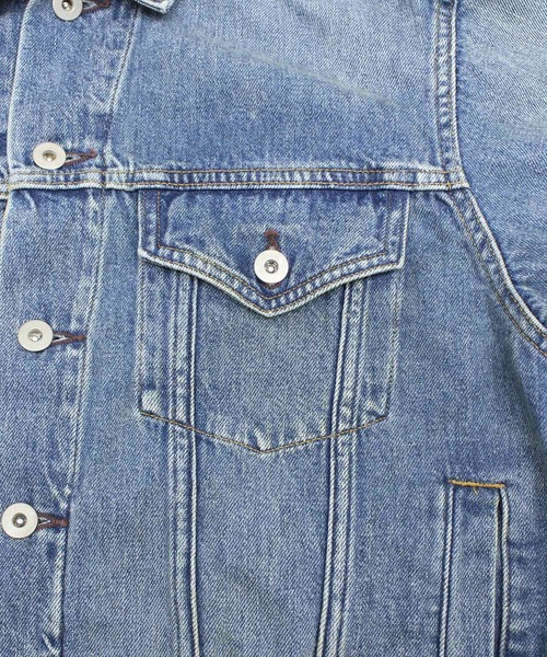 RNA-N(アールエヌエーエヌ)の「J2147 DENIM TRUCKER JACKET(デニムジャケット・レディース・ブルー系その他/ブルー系その他2・FREE)」の15枚目の写真